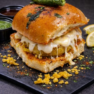 CHESSE JUMBO VADAPAV